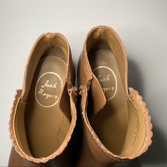 Jack Rogers Stacked Heel Ankle Booties - Picture 13 of 15